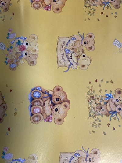 Cadeaupapier vellen 24 Klassieke Beertjes 50x70cm – Inpakpapier