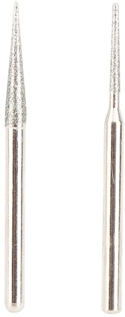 Dailygoods - 30-delige slijpbitsenset - diamantslijpbeitelset - 150 Grit - 3 mm Diameter - slijpen en graveren - geschikt voor elektrische slijpmachin...