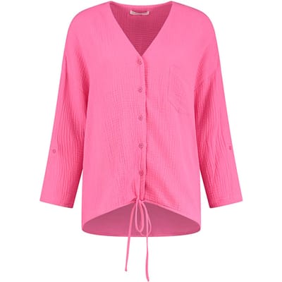 Circle of Trust Oase Top Carmine Rose Size: XS | Blouses Outlet | Dames | Roze