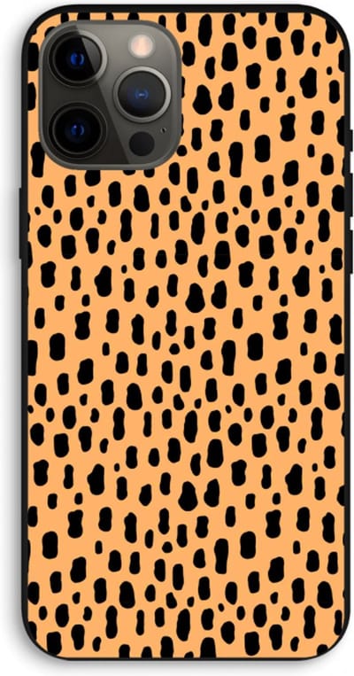 Case Company® - Hoesje geschikt voor iPhone 12 Pro Max hoesje - Panter - Biologisch Afbreekbaar Telefoonhoesje - Bescherming alle Kanten en Schermrand