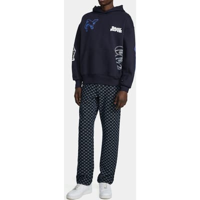 Daily Paper Raymond Hoodie Unisex Blue Size: XS | Hoodies Outlet | Unisex | Blauw
