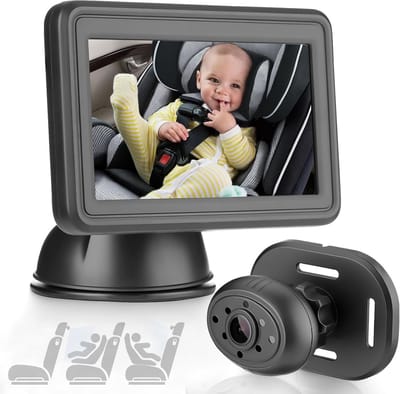 HD 1080p Autocamera met Monitor voor Achterbank en Nachtzicht