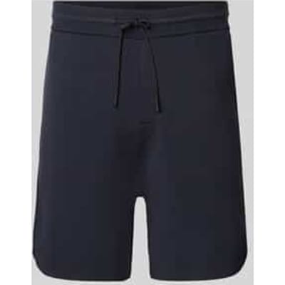 regular fit stoffen shorts van viscosemix model 'KN_UNION SH'