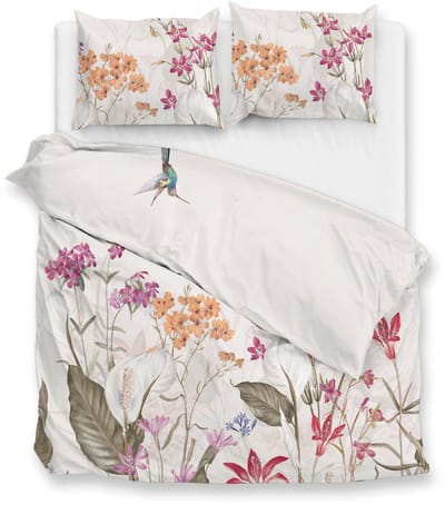 Zohome Dekbedovertrek Rafaella - Multi - Bloemen - Dekbedovertrek 200x200/220 cm - 100% Microvezel - Tweepersoons Dekbedovertrek