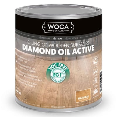 Woca Diamond Oil Active naturel - 0,75 liter