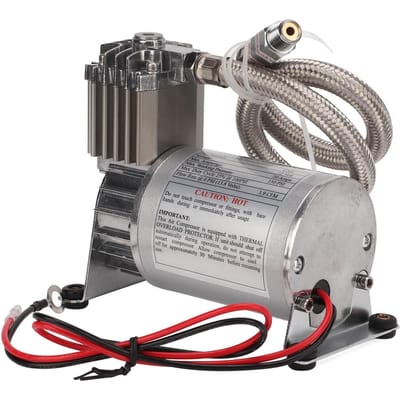 Heavy Duty Luchtcompressor 20A 150 PSI Metaal Universeel NPT1 4 Schroefdraad voor 12V Voertuigen Jachtboten