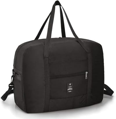 QORA® Reistas 40x30x20 - Reistas - Handbagage - Zwart - 40cm x 30cm x 20cm