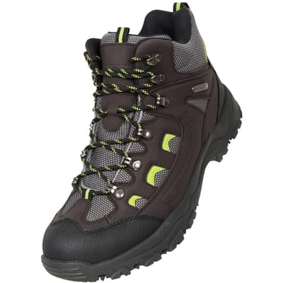 Mountain Warehouse Heren Adventurer Waterdichte Wandelschoenen (Zwart)