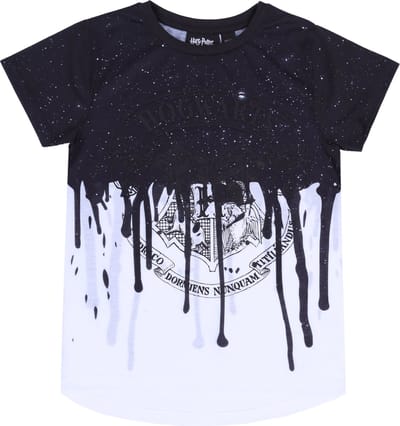 Zwart-wit HARRY POTTER T-shirt
