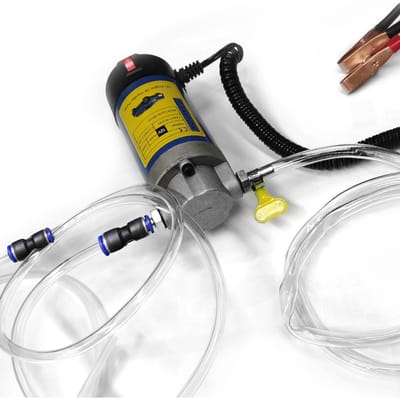 12 V 100W Draagbare Elektrische Olie Overbrengings Extractie Brandstof Zuigpomp Sifon Gereedschap voor Auto Motorfiets veelkleurig