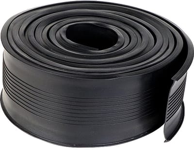 sourcing map 6m Garagedeur Onderafdichting met T-uiteinden- Rubberen Weerstrip voor Afdichting- Demping en Afdichtingvervanging（70mm*9mm））