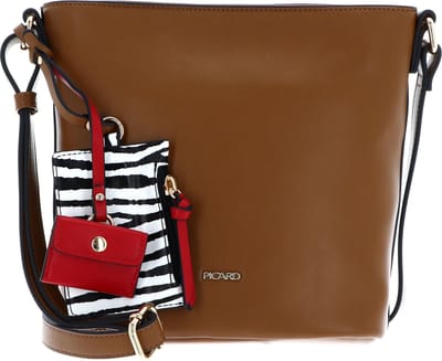 PICARD Schoudertas Safari Crossbody Bag Cognac Bruine