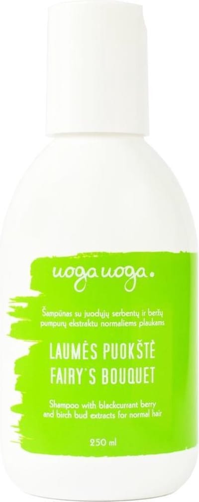 Uoga Uoga Shampoo Vegan Fairy's Bouquet - normaal haar - anti-roos