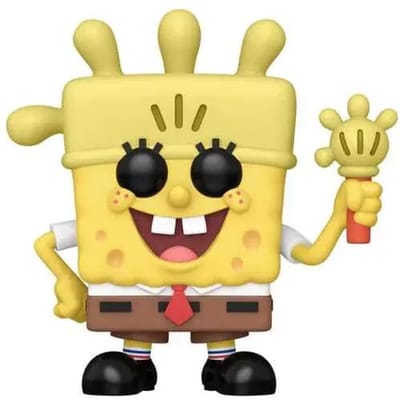 SpongeBob SquarePants Glove World Spongebob vinyl figuur 1671 Funko Pop! meerkleurig