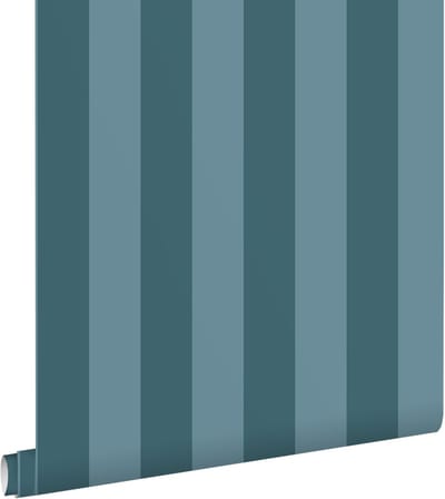 ESTAhome behang strepen donkerblauw - 0.53 x 10.05 m - 131921