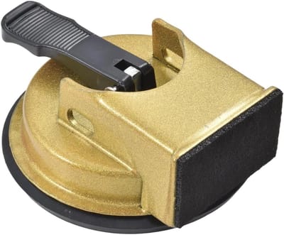 Tegeluitlijningsapparaat - Vloerfixer Laminaat - Vloeren Egaliseren - Met Vilt Gevoerd - 13 x 13 x 9 cm - Goud