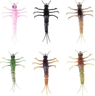 Realistische Kunstvlieg Nimf 5cm - Perfect voor Fijn Spinvisen