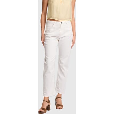 slim fit vrouw wit