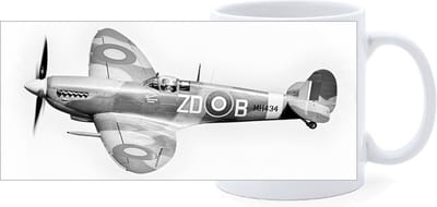 Beker - Spitfire - WW2 - RAF Fighter