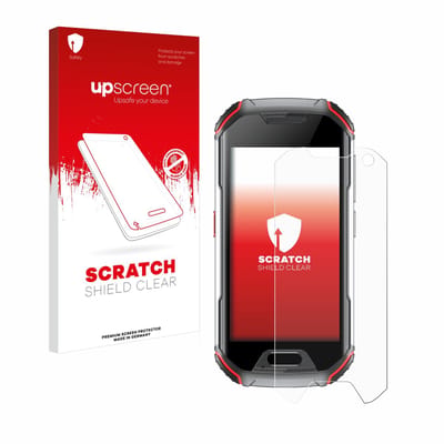 upscreen - Screenprotector voor Unihertz Atom L - Folie Beschermfolie transparant