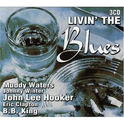 CD DIVERSEN - Livin' the Blues KBOX3132 Weton-Wesgram 2000 Japan Blues Gebruikt
