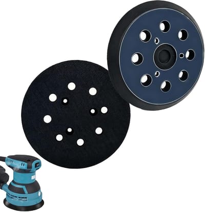 Dailygoods- Schuurpad 5 Inch - Vervangingspad met 8 Gaten - Geschikt