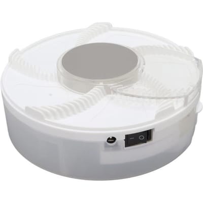 HURRISE Piège à insectes électrique USB avec batterie au lithium rechargeable - Attrape-mouche automatique en ABS