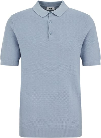 WE Fashion Heren regular fit polo