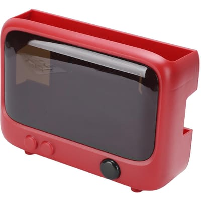 WiFi Router Opbergdoos Decoratieve Wandmontage Kabelbeheer Routerhouder Doos met Ventilatiegaten rood