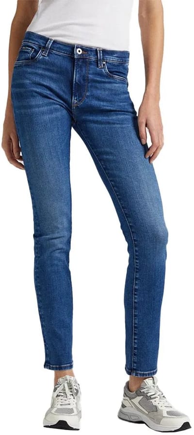 Pepe Jeans Slim Fit Spijkerbroek Blauw 28 / 32 Vrouw