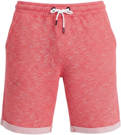 OMBRE Korte Broek - Regular Fit - Katoen - Gemeleerd Rood XXL