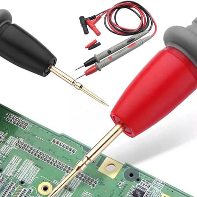 Professionele Meetsnoeren Set voor Multimeter - Flexibele Testkabels met Haak