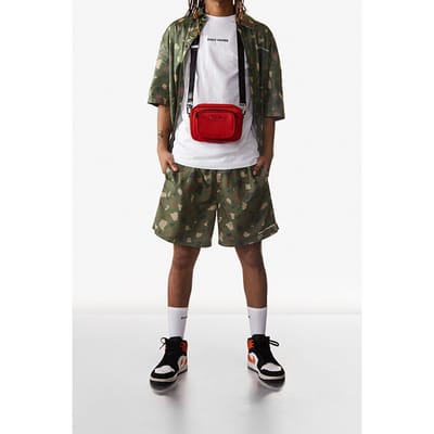 Daily Paper Green Camo Recomo Shirt Maat: XS | Casual Overhemden Outlet | Heren | Groen