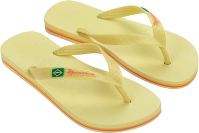 Ipanema Classic Brasil Women Dames Slippers - Yellow