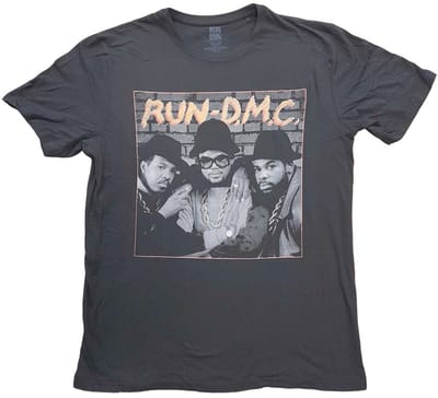 Run DMC - B&W Photo Heren T-shirt - 2XL - Zwart