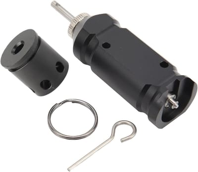 Reisalarm - Veiligheidsalarm - Eigendom beveiligen - Luid afschrikwekkend geluid - 1.0 Count - Zwart