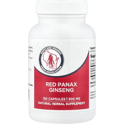Dairyland Ginseng, Rode Ginseng, 500mg, 150 Capsules
