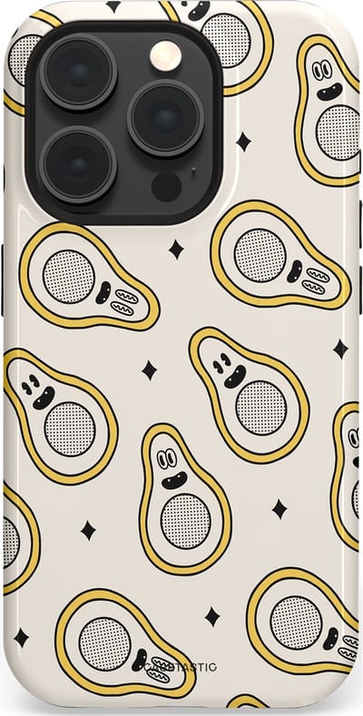Casetastic Hoesje Geschikt voor Apple iPhone 15 Pro Magsafe - Stijlvolle Beschermende Duo-layer Case - Vegycado