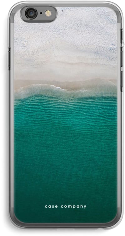 Case Company® - Hoesje geschikt voor iPhone 6 PLUS / 6S PLUS hoesje - Stranded - Soft Cover Telefoonhoesje - Bescherming aan alle Kanten en Schermrand