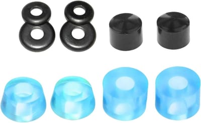 Skateboard Bussen - Truckonderdelen - Trick Skate - Schokabsorberend PU Materiaal - 5-inch Statieven - Transparant Blauw