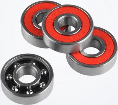 Actie4you® - Lager 608 - Binnendiameter 8mm Buitendiameter 22mm Breedte 7mm – Skateboard Lager – Rolschaats Lager – 4 Stuks - Rood