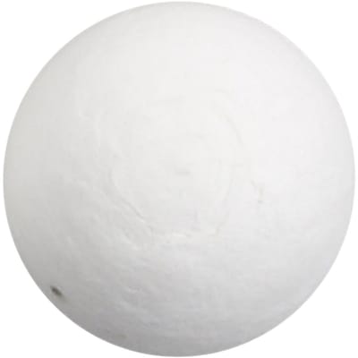 Bal, d: 30 mm, wit, katoen, 200 stuks