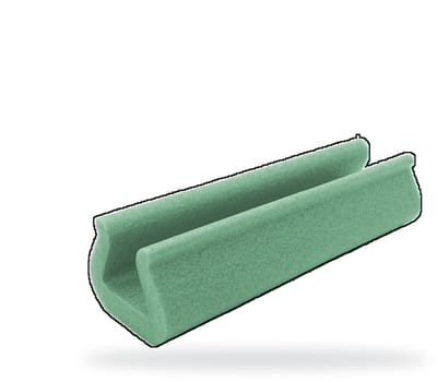Inpakr Schuimprofiel 1 verpakking - 16x30 mm - Ocean Green