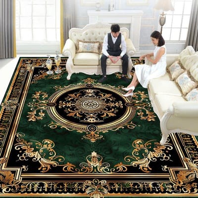 Luxe Tapijten voor Woonkamer Europees Groot Formaat 200X300 Kleden voor Slaapkamer Slaapkamer Decor Home Alfombra Pluche Antislip Vloermat 80*120cm
