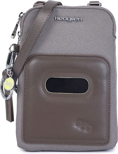 Hedgren Telefoontasje Schoudertas Hfika Fika Cortado RFID Phone Bag Vintage Taupe