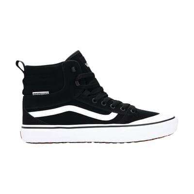 Vans Ashwood Hi Decon Suede Sneakers, Zwart