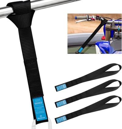 4x Spanband Lus Bevestigingslussen 30cm 1000kg - Verstelbare Bevestigingspunten voor Motoren, Quads en Zware Lasten