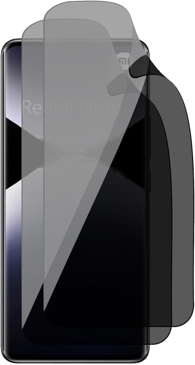 Privacy Screenprotector geschikt voor Xiaomi Redmi Note 14 Pro 5G / Note 14 Pro 5G / POCO X7 / Note 13 Pro Plus - 2x FlexGuard Screen Protector