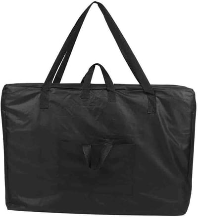 Dailygoods- Massagetas Ruimtebesparend - Opbergzak - Duurzaam Canvas - Ergonomische Schouderriem - Bescherming Massagetafel - Handig voor Kleine Ruimtes - Opbergtas