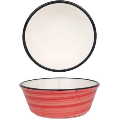 Bonna Serveerschaal - Aura Passion - Porselein - 12 cm (290cc) - set van 2